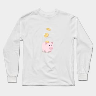 Piggy Bank Long Sleeve T-Shirt